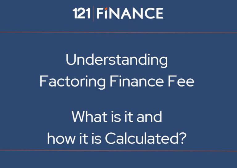 Factoring Finance Fee